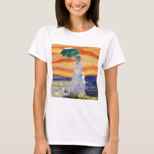 Frau Monet trifft den Schrei T-Shirt