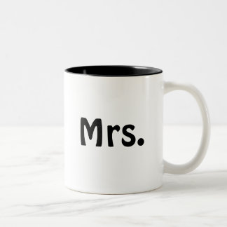 Frau Mug Zweifarbige Tasse