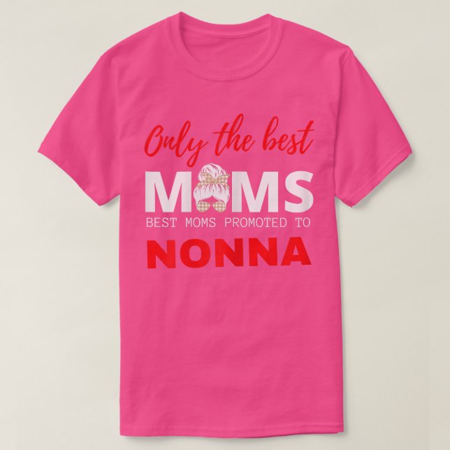 Frau Nonna Grandma Messy Bun Mother's Day 2022 I T-Shirt (Design vorne)