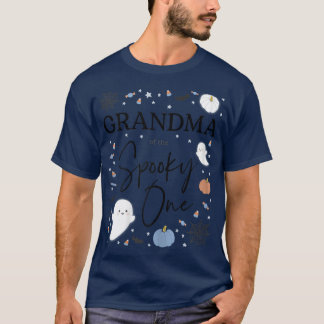 Frau Oma von der Spooky One Birthday Bo T-Shirt