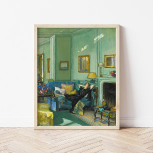 Frau Osler   Sir John Lavery Poster