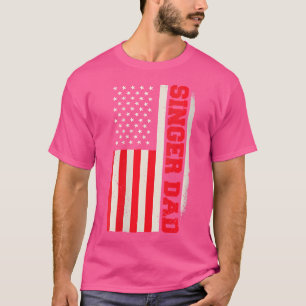 Frau Patriotic Singing Musician Opera Karaoke Si T-Shirt