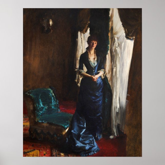 Frau Paul Escudier (Louise Lefevre) (1882) Poster (Vorne)