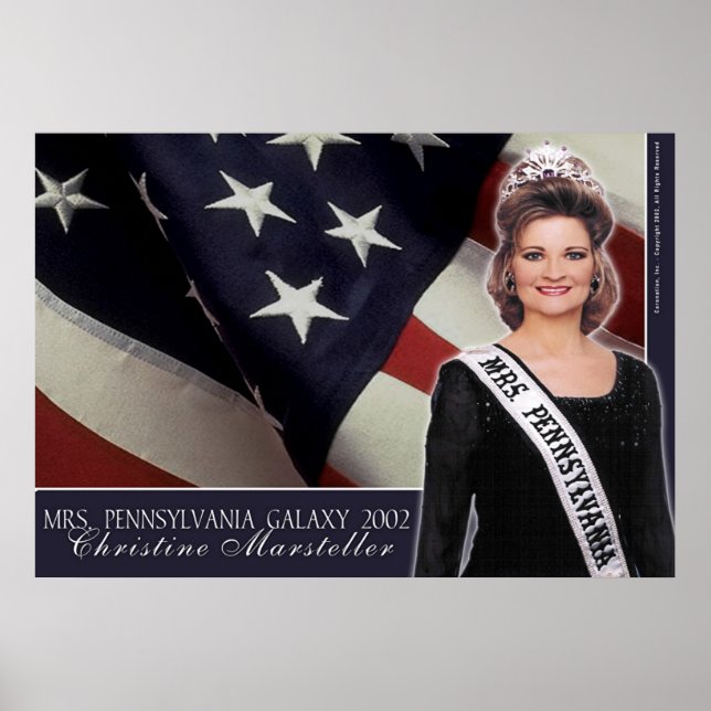 Frau Pennsylvania Galaxy 2002 - 1 Poster (Vorne)