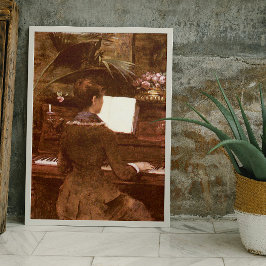 Frau Piano Poster