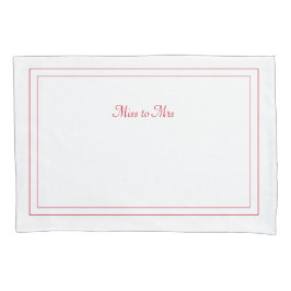 Frau Pillowcase Kissenbezug