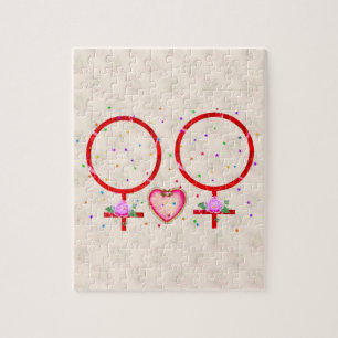 Frau plus Frau Puzzle