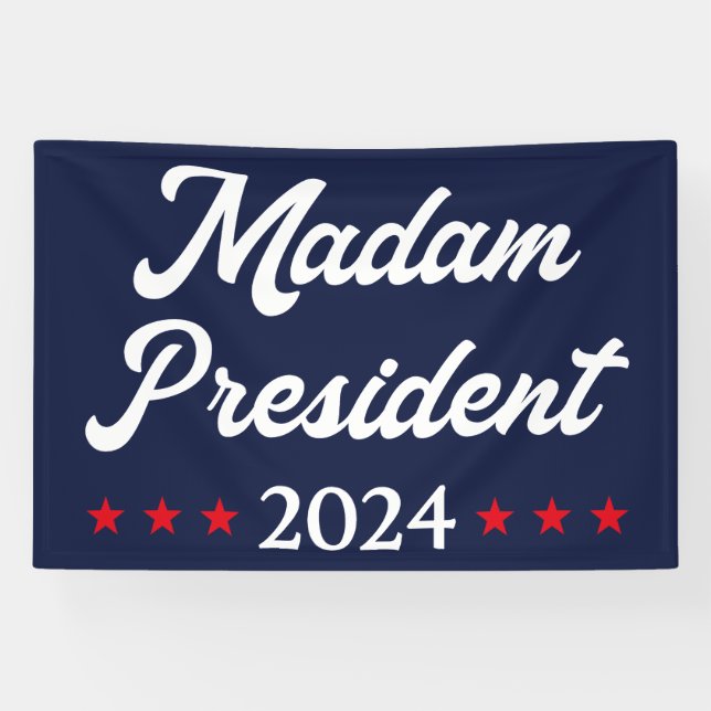 Frau Präsidentin 2024 I - Kamala Harris Banner (Horizontal)