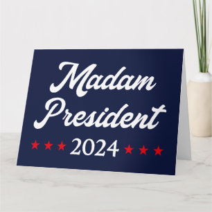 Frau Präsidentin 2024 I - Kamala Harris Karte