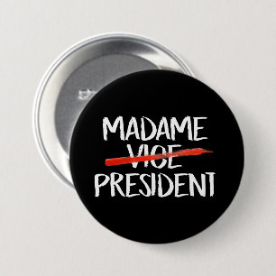 Frau Präsidentin Button