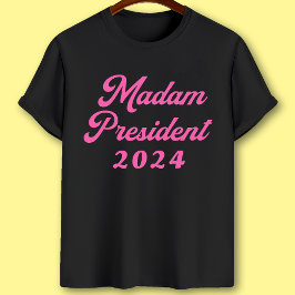 Frau Präsidentin Kamala Harris 2024 T-Shirt