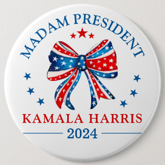 Frau Präsidentin Kamala Harris Button