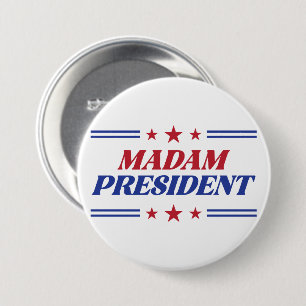 Frau Präsidentin Kamala Harris Button
