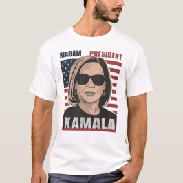 Frau Präsidentin Kamala Harris T-Shirt