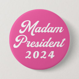 Frau Präsidentin Kamala Harris Wahl 2024 Button