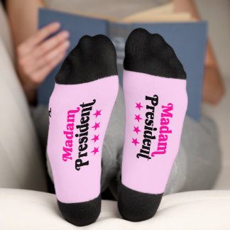 Frau Präsidentin Socken, Stärkende Aussage Socken