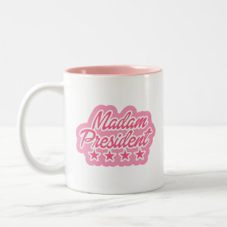 Frau Präsidentin Tasse - Rosa Räume und Kühne