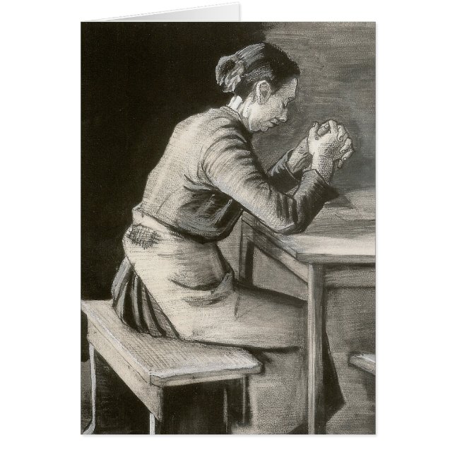 Frau Praying, Vincent van Gogh (Vorne)