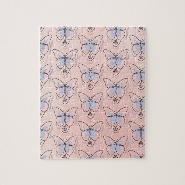 Frau Puzzle (Vertikal)