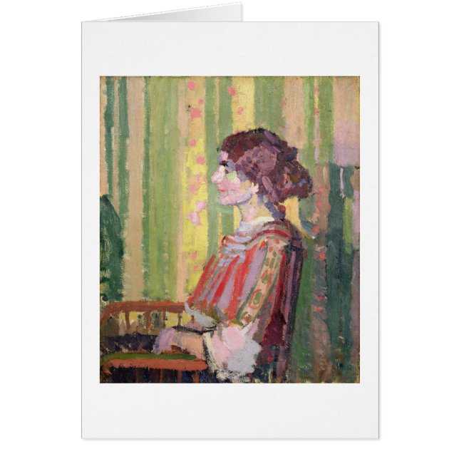 Frau Robert Bevan, c.1913 (Öl auf Leinwand) (Vorne)