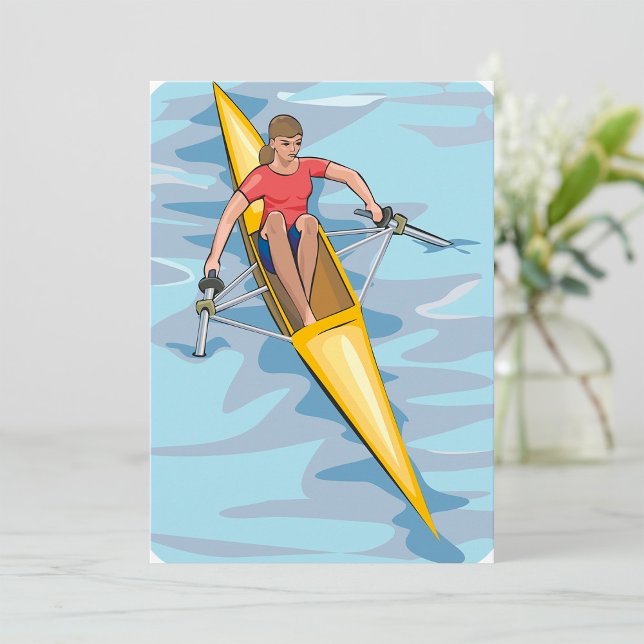 Frau Rower Einladung (Von Creator hochgeladen)