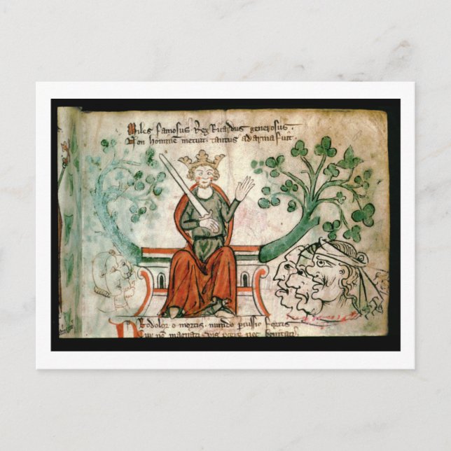 Frau Royal 20 A11 Richard I (1157-1999) (The Lion- Postkarte (Vorderseite)