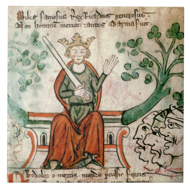 Frau Royal 20 A11 Richard I (1157-99) (der Fliese (Vorderseite)