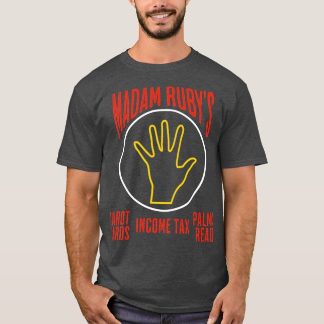 Frau Ruby's Palm Reader T-Shirt (Vorderseite)