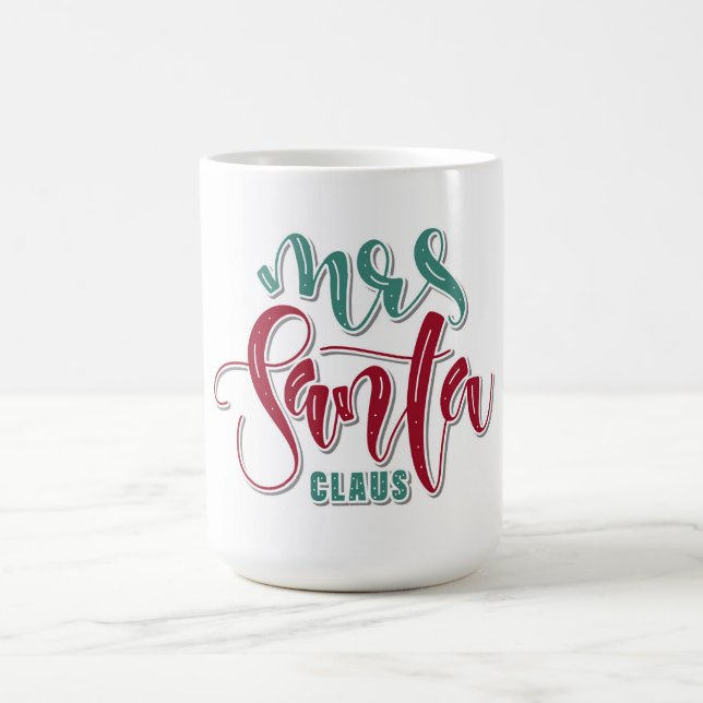 Frau Santa Claus Kaffeetasse (Mittel)
