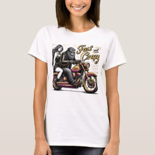 Frau Sasquatch Yeti bigfoot T-Shirt