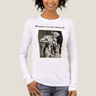 Frau, schaffe dich selbst – Selbst konstruiertes P Tri-Blend Shirt
