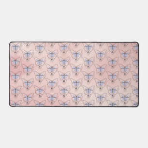 Frau Schreibtischunterlage