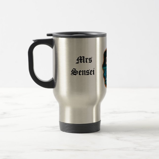 Frau Sensei Training Mug Reisebecher (Links)