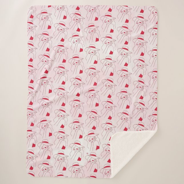 Frau Sherpadecke (Vorderseite)