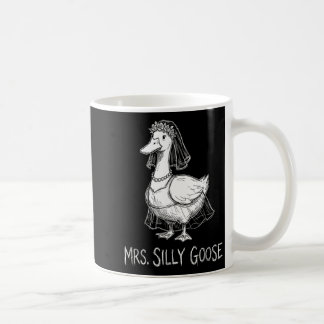 Frau Silly Goose Lustiges Hochzeitskleid Verlobung Kaffeetasse
