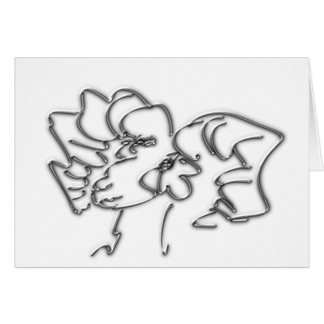 Frau Silver Aries Geburtstagskarte (Vorderseite (Horizontal))