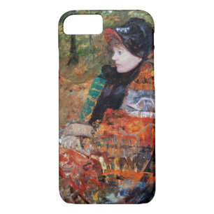Frau sitzt auf der Bank, Mary Cassatt Case-Mate iPhone Hülle