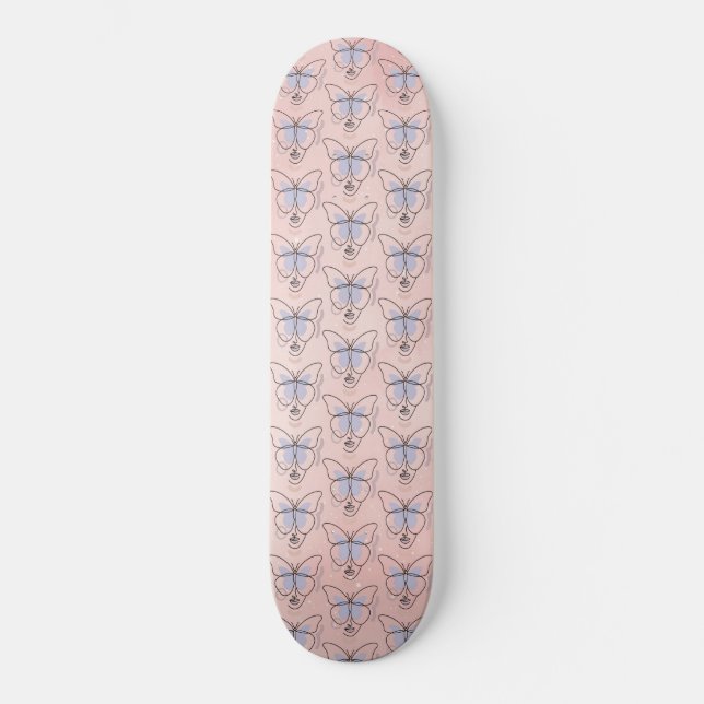 Frau Skateboard (Vorderseite)
