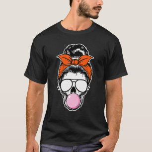 Frau Skelett Bubble Gum Lazy Halloween Kostüm M T-Shirt
