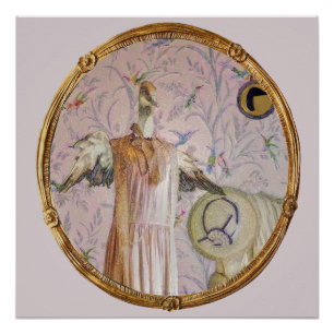 Frau Smews Portrait Poster