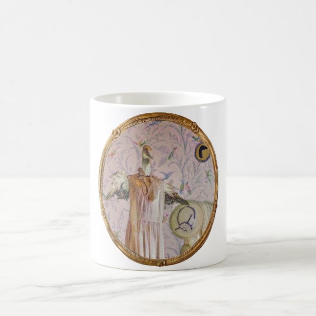 Frau Smews Portrait Tasse (Mittel)