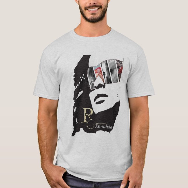 Frau-Sunglass Vektor AR Annahita T-Shirt (Vorderseite)