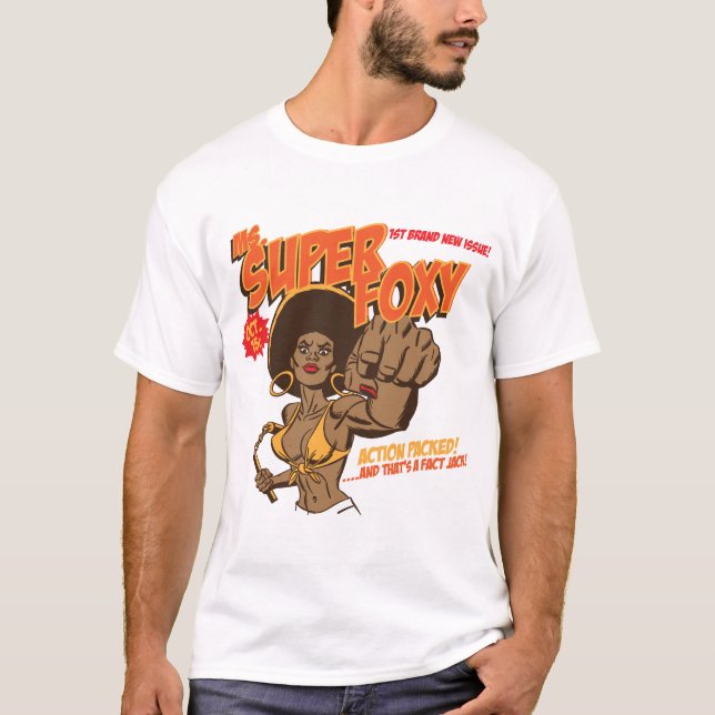 Frau Super Foxy T-Shirt (Vorderseite)