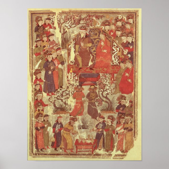 Frau Supp. Pers.Genghis Khan und seine Ehefrau Poster (Vorne)