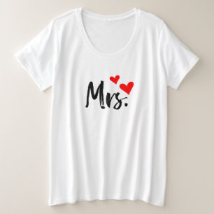 Frau T - Shirt - Design der Niedlichen Ehefrau des