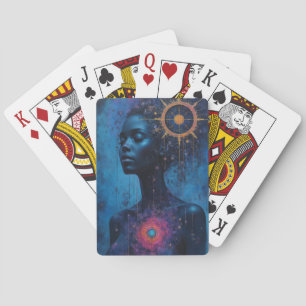 Frau Tarot Spielkarten