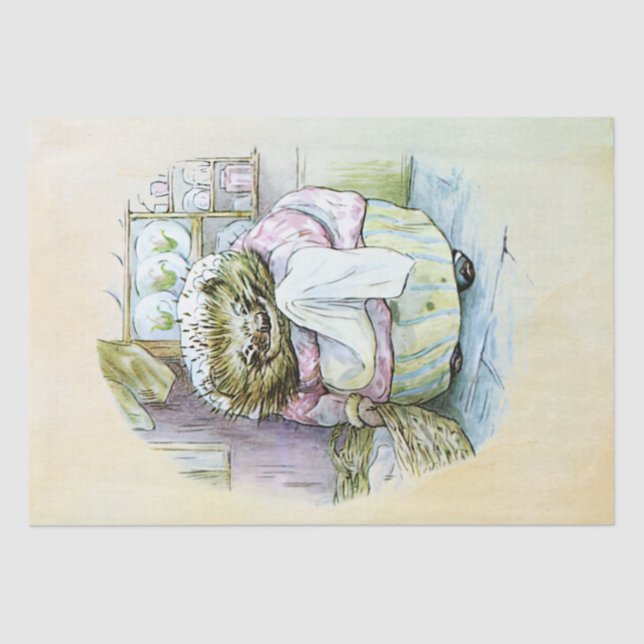 Frau Tiggy-Winkle 5 Seidenpapier (Vorderseite)