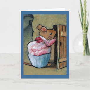 FRAU TITTLEMOUSE (im Öl-Pastell) nach B. Potter Karte
