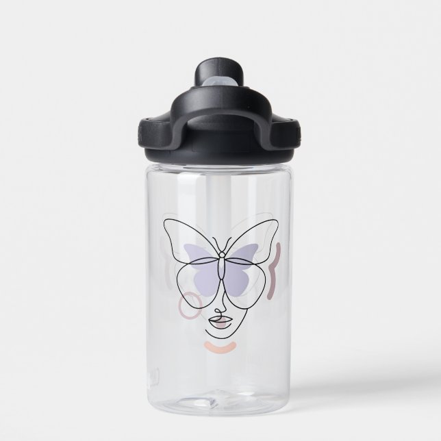 Frau Trinkflasche (Rückseite)