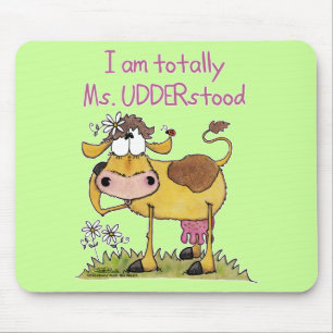Frau UDDERstand Mousepad